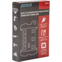 Workshop Surge Protector Power Strip, 8 Outlets, 1350 J, 1875 W, 6' Cord SPOC Demo