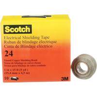 Scotch&reg; Electrical Shielding Tape, 25.4 mm (1") x 4.6 m (15'), Black, 16 mils SPOC Demo