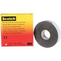 Scotch&reg; Electrical Semi-Conducting Tape, 19 mm (3/4") x 4.6 m (15'), Black, 30 mils SPOC Demo