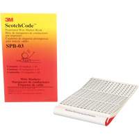 ScotchCode Pre-Printed Wire Marker Book SPOC Demo