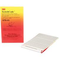 ScotchCode Pre-Printed Wire Marker Book SPOC Demo