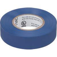 Electrical Tape, 19 mm (3/4") x 18 M (60'), Blue, 7 mils SPOC Demo