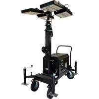 Beacon LED Four-Light Tower, Diesel/Electric, 800 Watts, 120000 Lumens, 17' High SPOC Demo