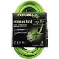 Cordon rallonge industriel Flexzilla Pro, Toutes saisons, SJTW, AWG 12/3, 15 A, 25' SPOC Demo