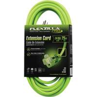 Cordon rallonge industriel Flexzilla Pro, Toutes saisons, SJTW, AWG 14/3, 15 A, 25' SPOC Demo