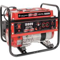 Gasoline Generator, 1800 W Surge, 1400 W Rated, 120 V, 7 L Tank SPOC Demo