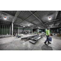 Lampe de chantier temporaire RADIUS, DEL, 130 W, 15000 lumens SPOC Demo