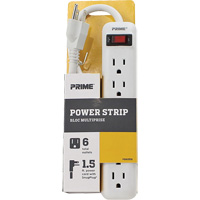 Power Strip, 6 Outlet(s), 1-1/2', 15 A, 1875 W, 125 V SPOC Demo