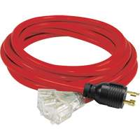 Generator Extension Cord with Tritap, STW, 10 AWG, 3 Outlet(s), 25' SPOC Demo