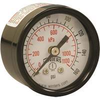 Manom&egrave;tre &eacute;conomique,  1-1/2", 0 - 160 psi, Fixation arri&egrave;re, Analogique SPOC Demo