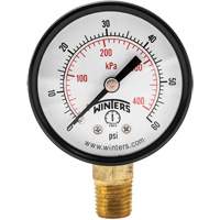 Manom&egrave;tre &eacute;conomique,  2", 0 - 60 psi, Fixation inf&eacute;rieure, Analogique SPOC Demo