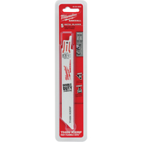 Lame de scie pour m&eacute;tal Sawzall, Bim&eacute;tal, 10 Dents par pouce, 6" lo SPOC Demo